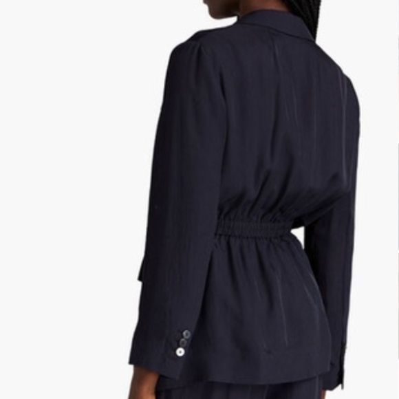 Theory washed twill blazer - Picture 2 of 7